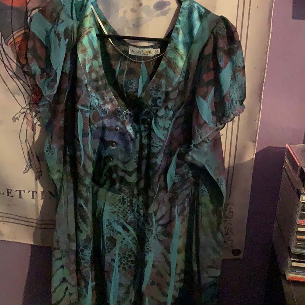 Cute Blouse (Teal)